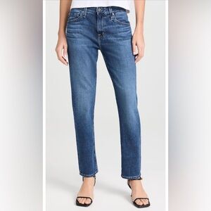 Ag Adriano Goldschmied Blue Boyfriend Jeans Relaxed Fit